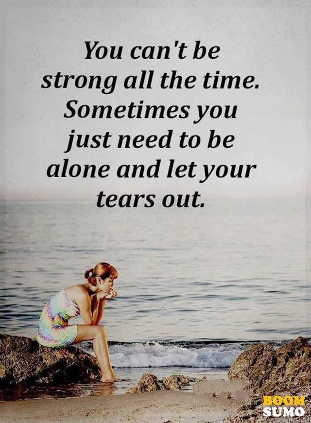 Sad Romantic Quote
 Sad Love Quotes Why Let Your Tears Out BoomSumo Quotes