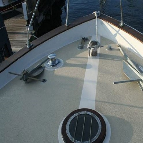 Sailboat Deck Paint
 Marine Grade Boat Deck Coating by the Square Foot Spray