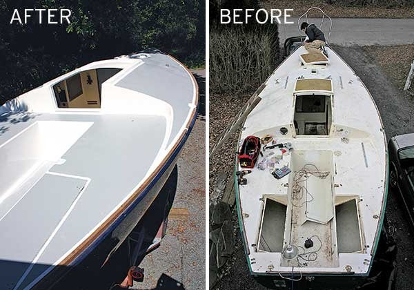 Sailboat Deck Paint
 Tips For Painting A Boat Deck BoatUS Magazine