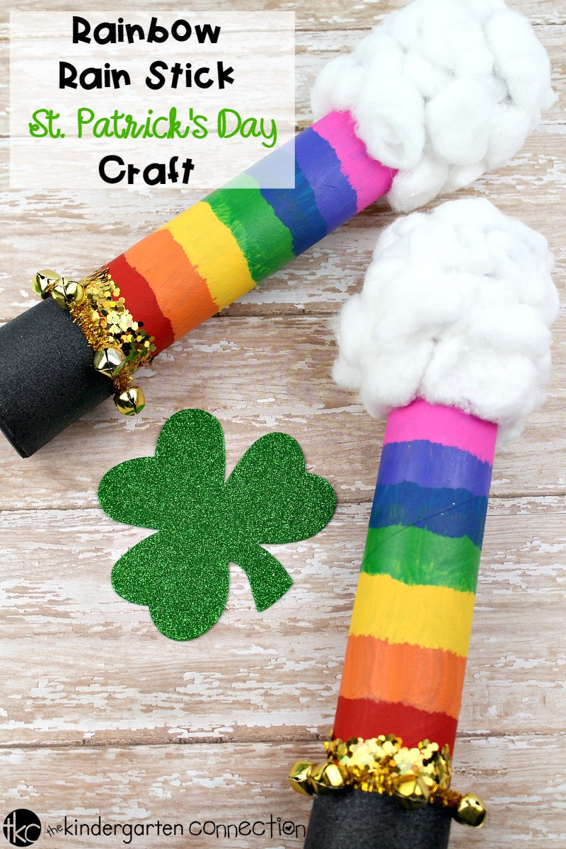 Saint Patrick Day Crafts
 Rainbow Rain Stick St Patrick s Day Craft