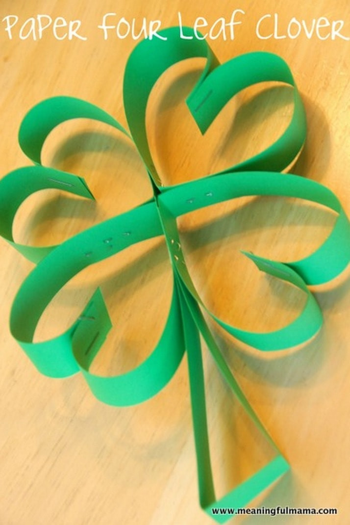 Saint Patrick Day Crafts
 10 Easy Last Minute St Patrick s Day Crafts for Kids
