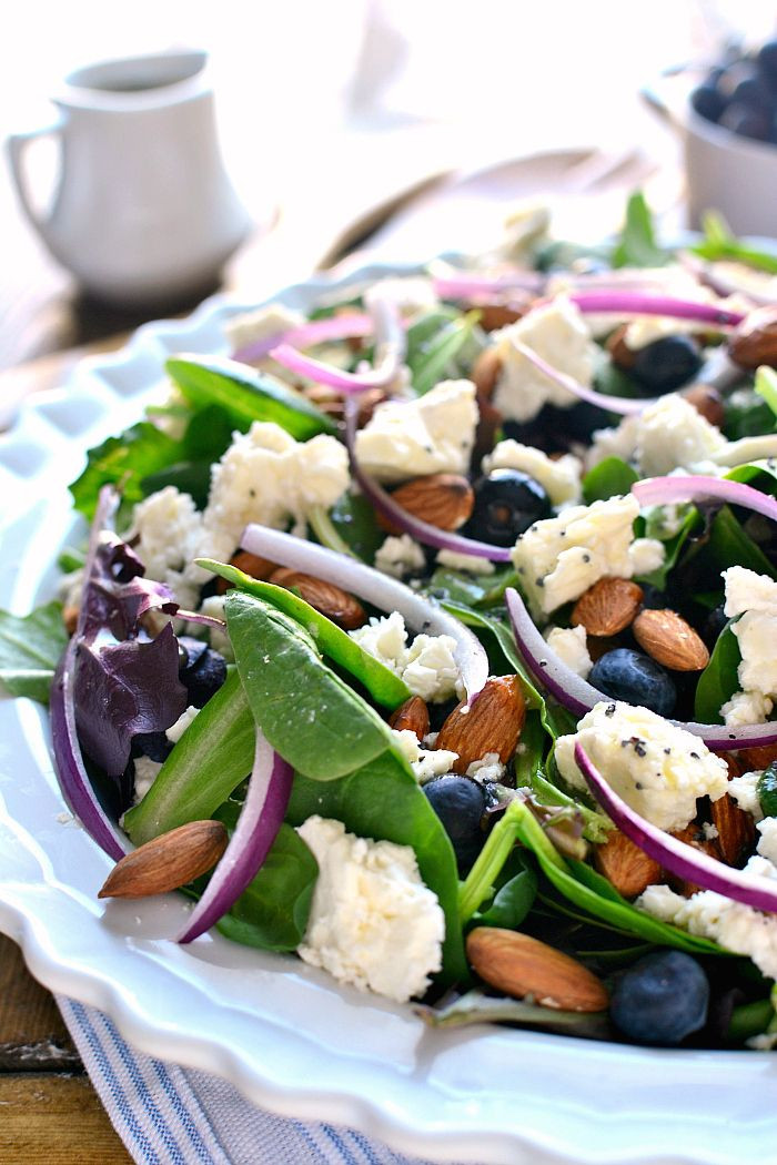 Salads For Easter Brunch
 This Blueberry Feta Salad is your new go to salad for