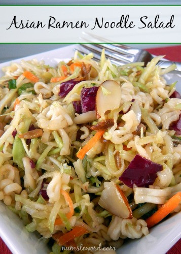 Salads With Ramen Noodles
 Asian Ramen Noodle Salad NumsTheWord