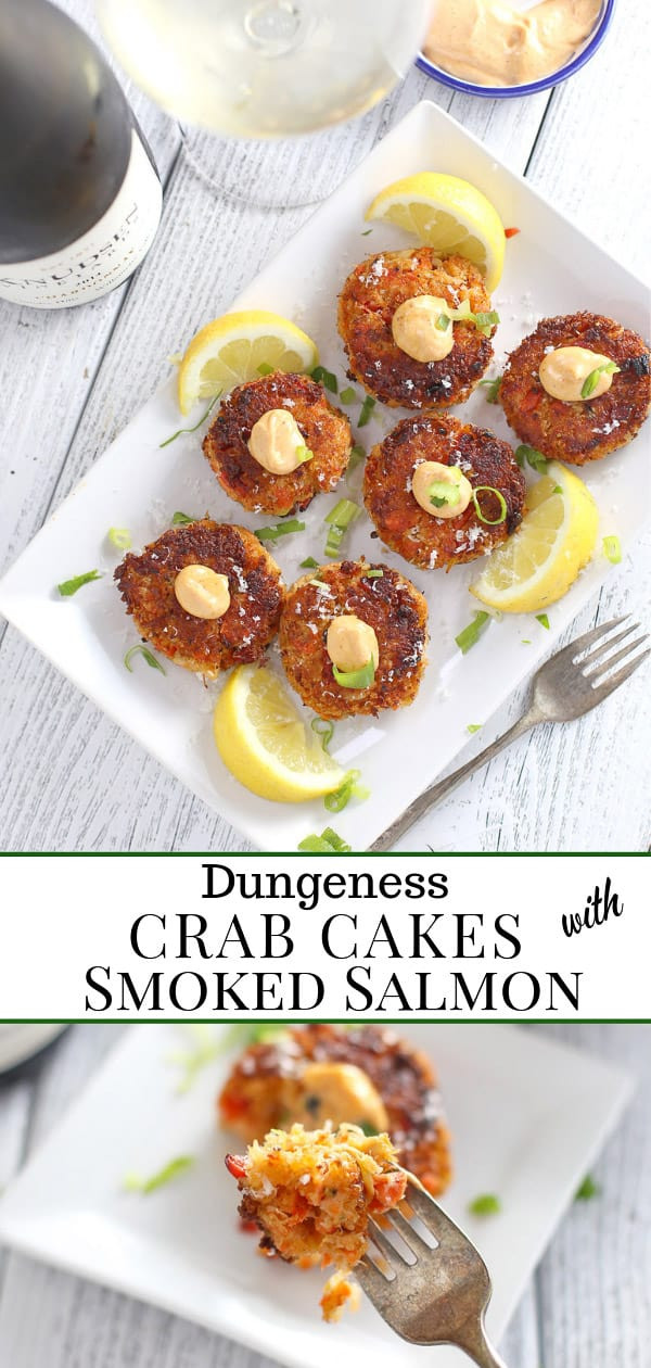 Salmon Crab Cakes
 Easy Smoked Salmon and Dungeness Crab Cake Recipe