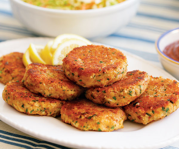 Salmon Crab Cakes
 Crab Shrimp & Salmon Make the Best Fish and Seafood