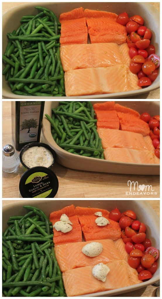 Salmon Dinner Sides
 Quick & Healthy Recipe e Pan Baked Salmon & Ve ables