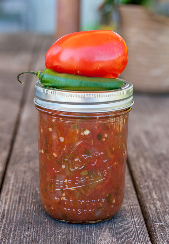 Salsa Canning Recipe
 Delectable Musings Tomato Salsa For Canning