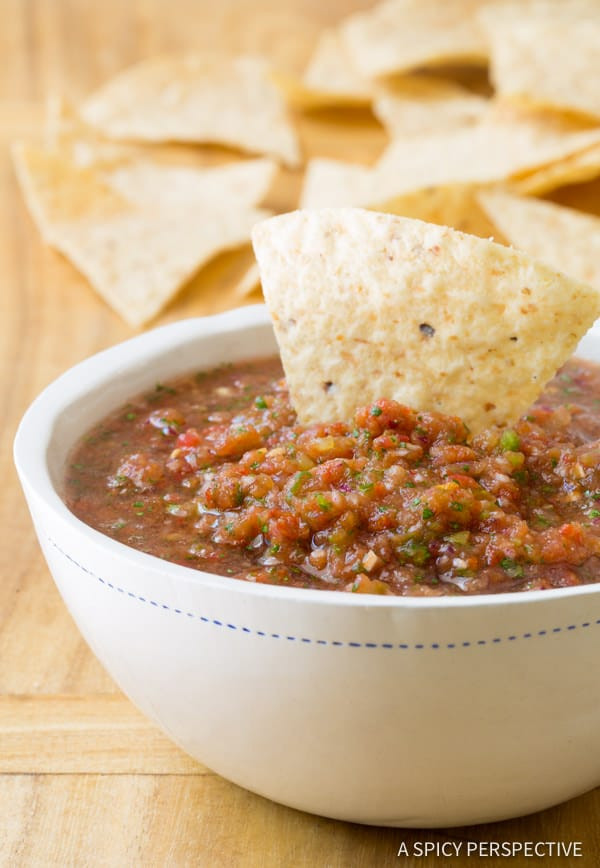 Salsa Recipe Simple
 The Best Homemade Salsa Recipe Video A Spicy Perspective