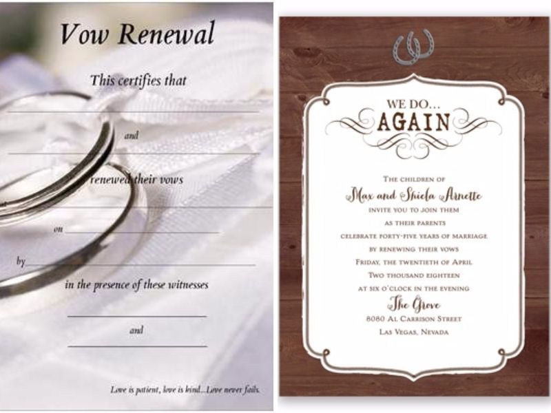 Sample Wedding Vow Renewal
 Having Your 10 Year Anniversary Celebrate by Renewing