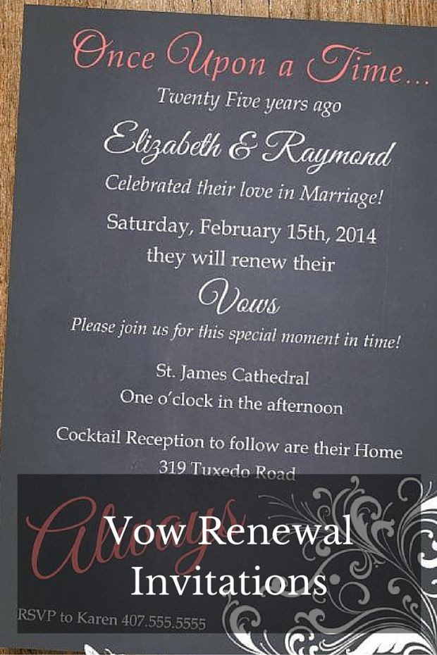 Sample Wedding Vow Renewal
 Renewing Wedding Vows