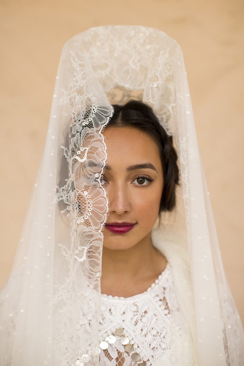 San Diego Wedding Makeup Artist
 Mantilla Inspired Shoot with The Refined Bride Co