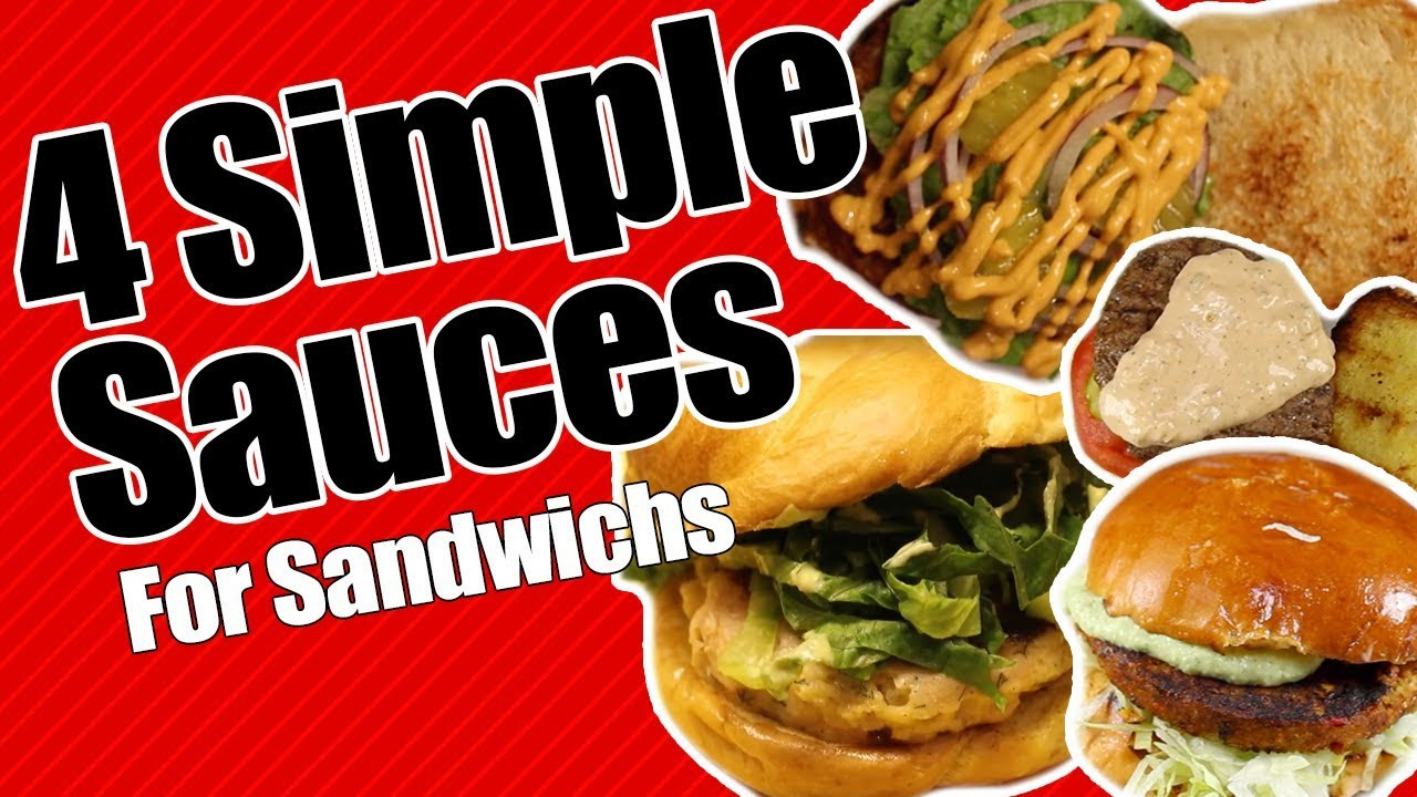Sandwich Sauces Recipe
 4 Simple Sauce Recipes for Sandwiches NationalSandwichDay
