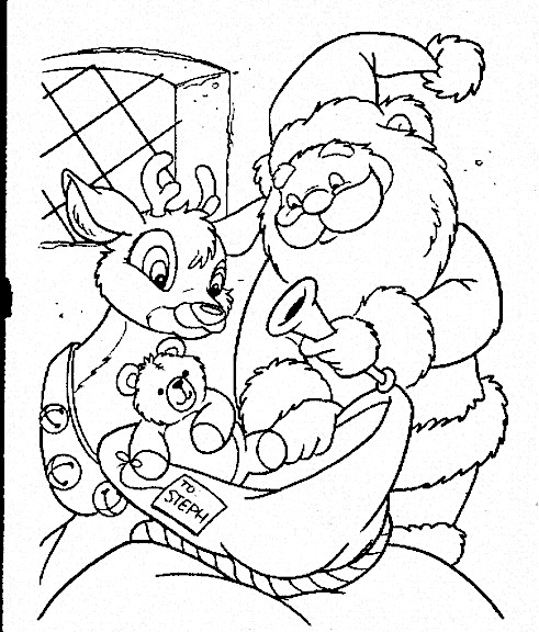 Santa Claus Printable Coloring Pages
 Santa Claus Coloring Pages