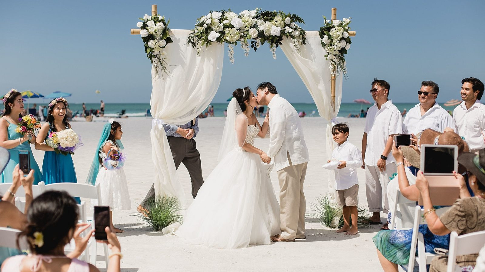Sarasota Beach Weddings
 An Intimate Siesta Key Beach Destination Wedding