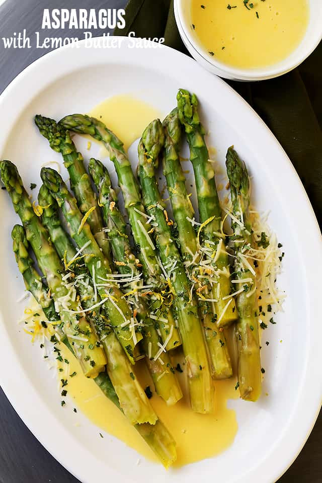 Sauces For Asparagus
 Asparagus with Lemon Butter Sauce Recipe Diethood