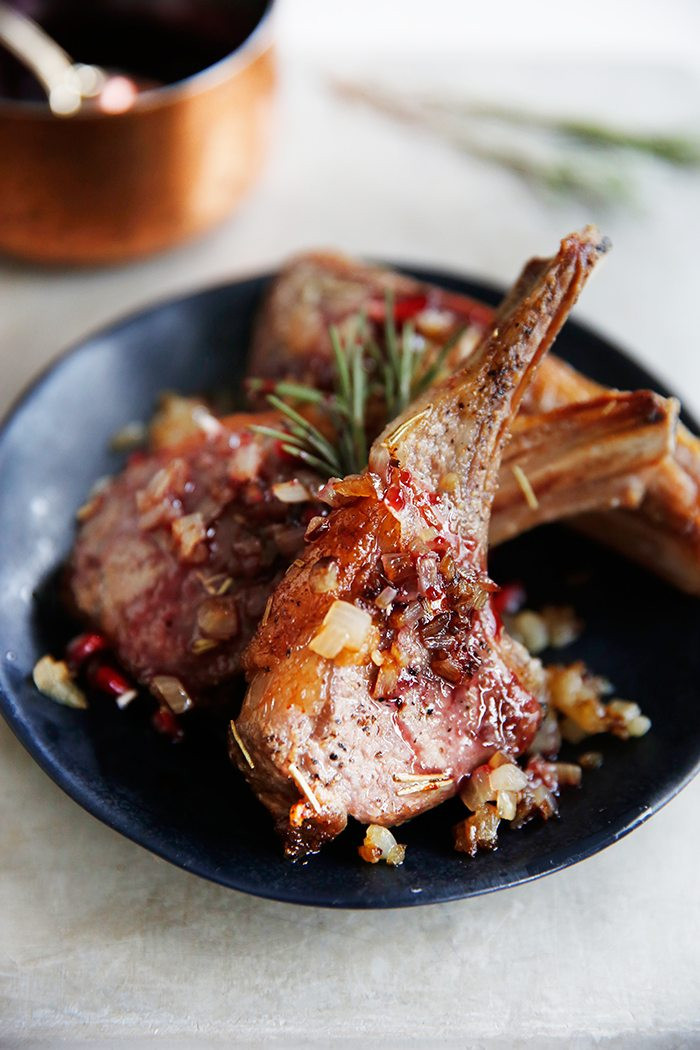 Sauces That Go With Lamb
 Lamb Chops with Crispy Shallots and Pomegranate Sauce