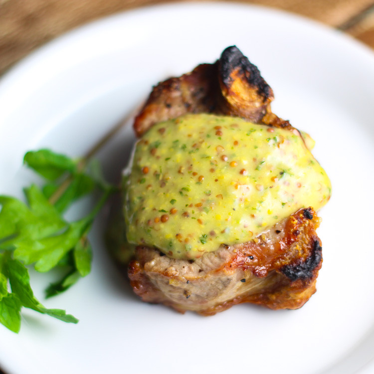 Sauces That Go With Lamb
 Lamb Chops with Mint Mustard Sauce