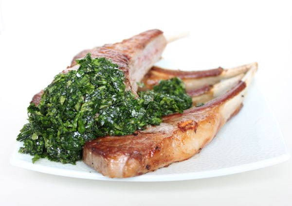 Sauces That Go With Lamb
 Lamb Rib Chops with Parsley and Mint Sauce