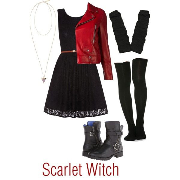 Scarlet Witch Costume DIY
 Scarlet Witch