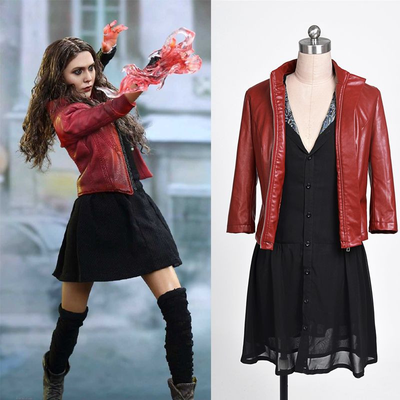 Scarlet Witch Costume DIY
 Pin by Heba on Fashion