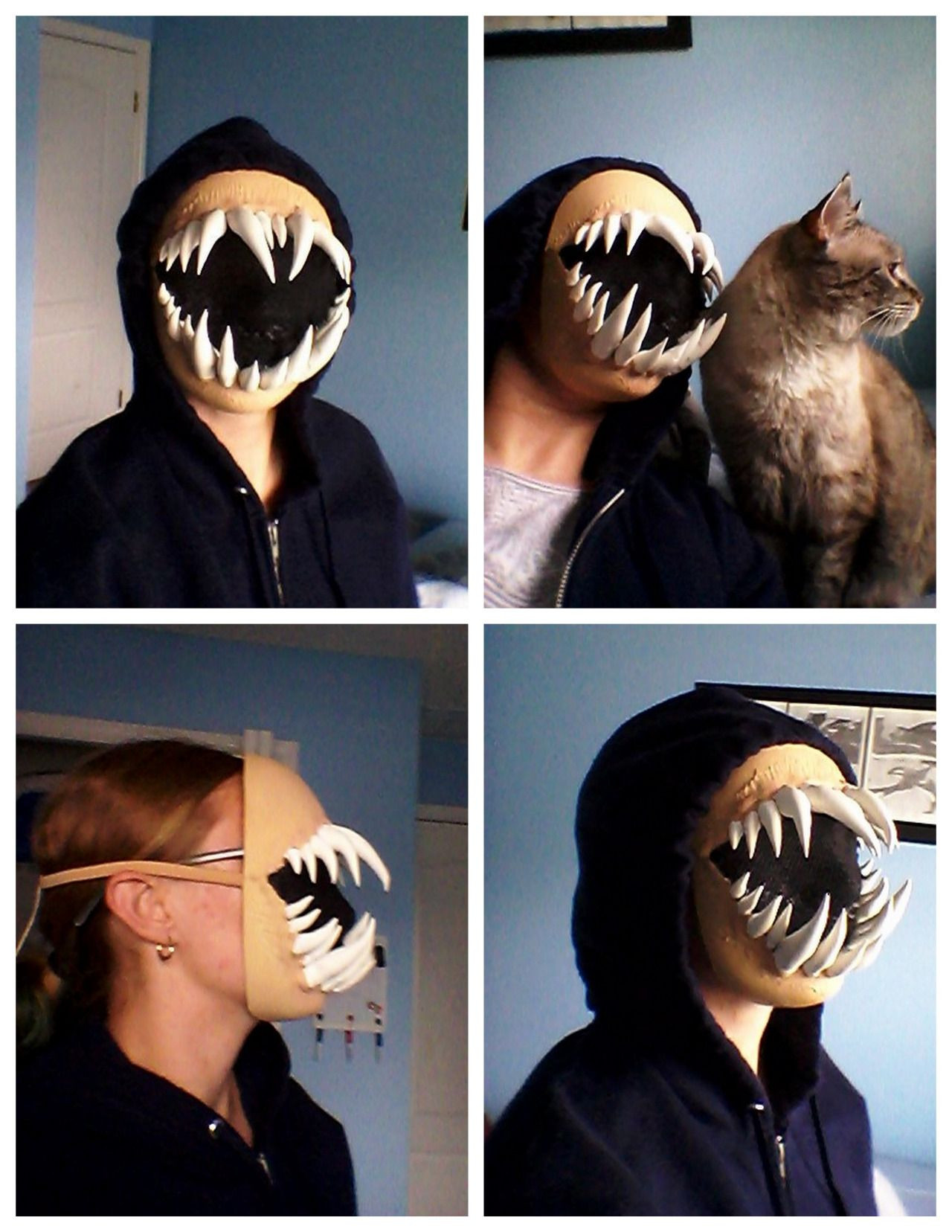 Scary Halloween Costumes DIY
 DIY Monster Teeth Mask from Instructables’ User ErinM18
