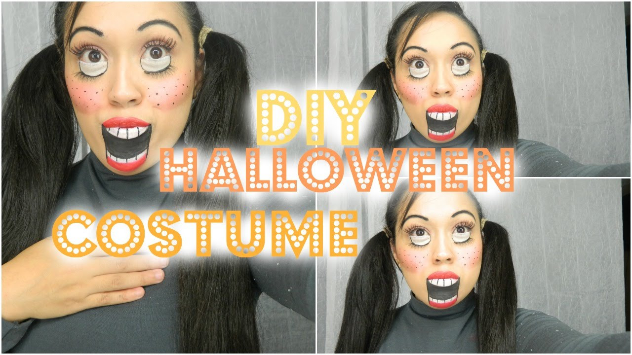 Scary Halloween Costumes DIY
 EASY DIY Halloween Costumes creepy doll makeup tutorial