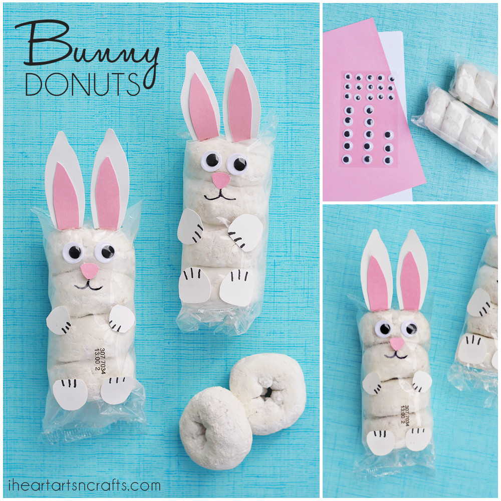 School Easter Party Ideas
 Easter Bunny Donuts Kids Snack Idea