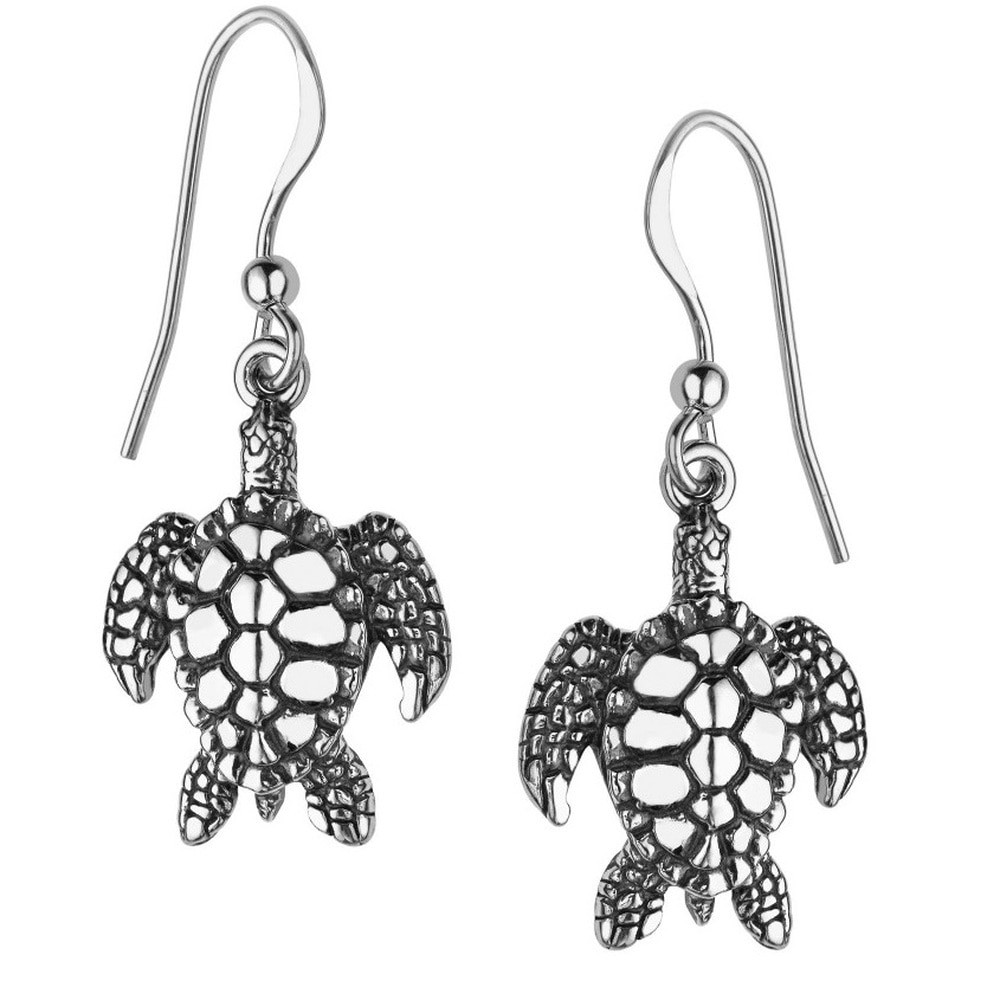 Sea Turtle Earrings
 Sea Turtle Earrings Sterling Silver