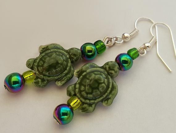 Sea Turtle Earrings
 Baby Sea Turtle Earrings Christmas Valentine s by