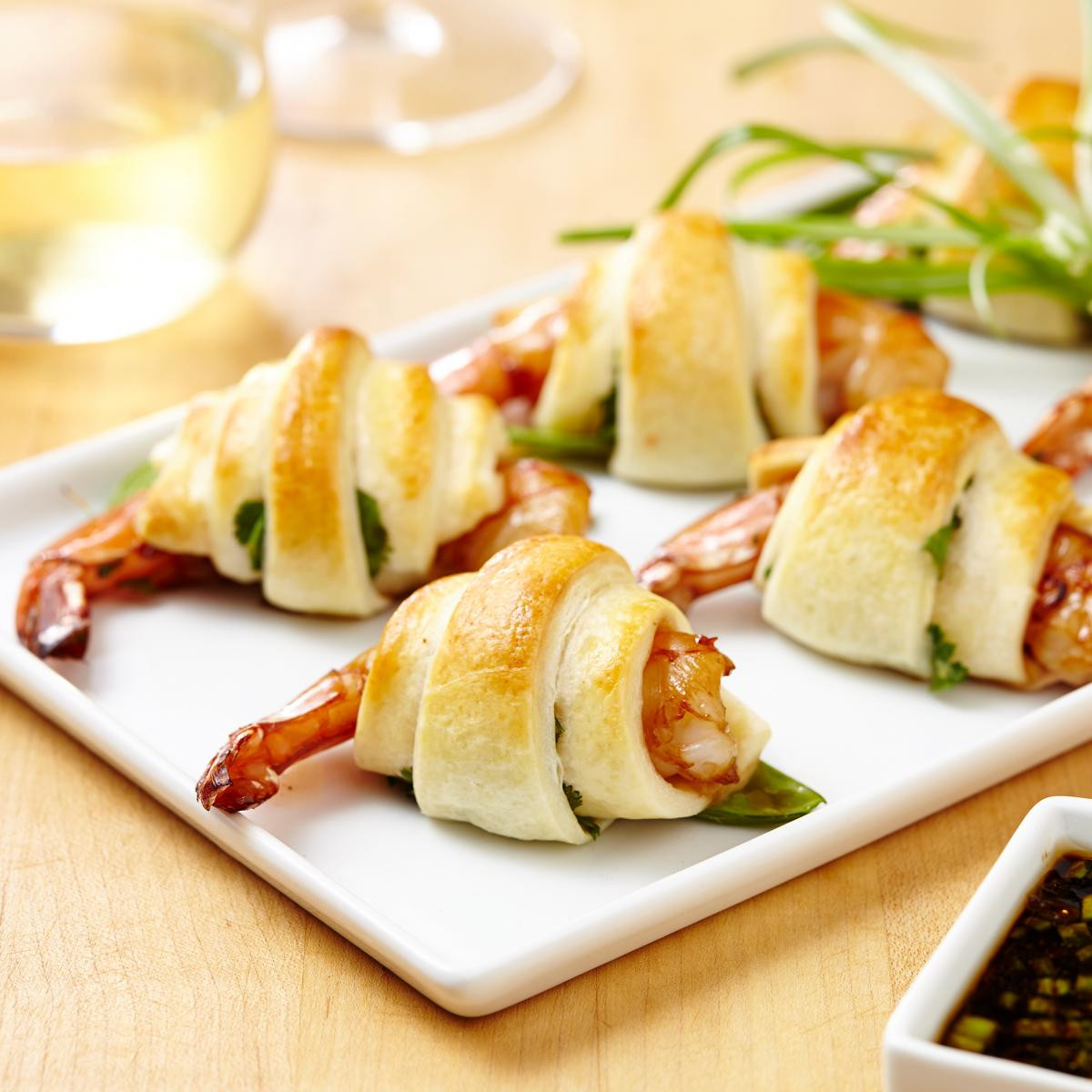Seafood Appetizer Recipes
 Wrapped Shrimp Appetizer