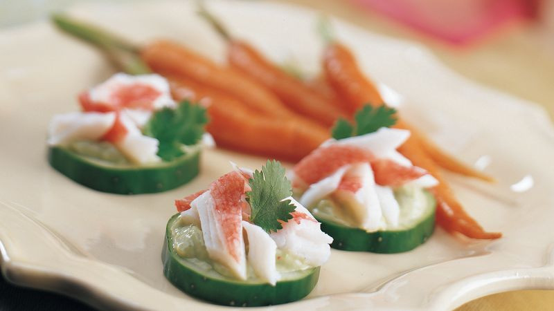 Seafood Appetizer Recipes
 Avocado Seafood Appetizers recipe from Betty Crocker