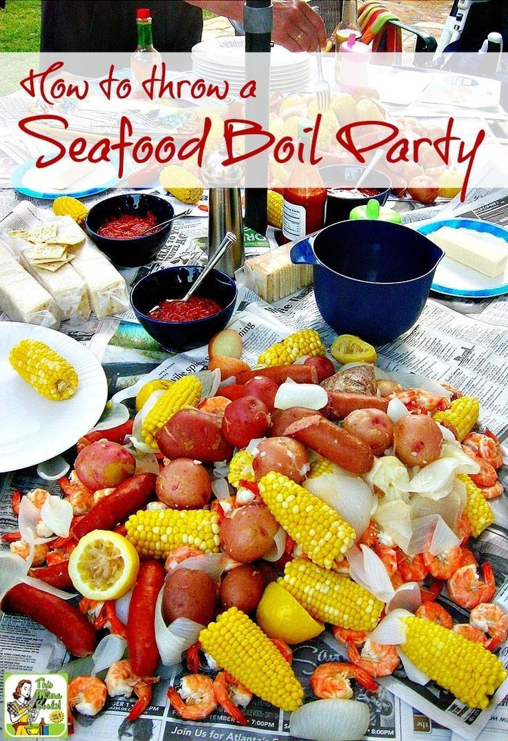 Seafood Dinner Party Ideas
 Tips on how to throw a seafood boil party whether you