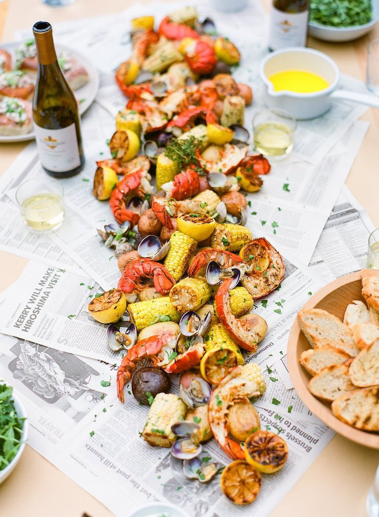 Seafood Party Ideas
 How to Throw a Hammpton s Inspired Clambake
