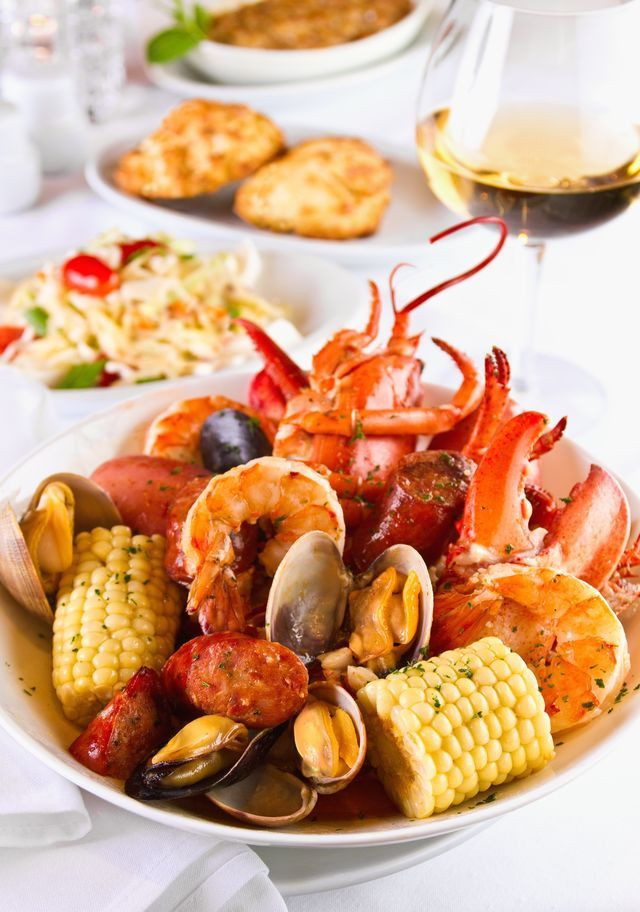 Seafood Party Ideas
 Lobster & Seafood Boil YUM We have this every Christmas