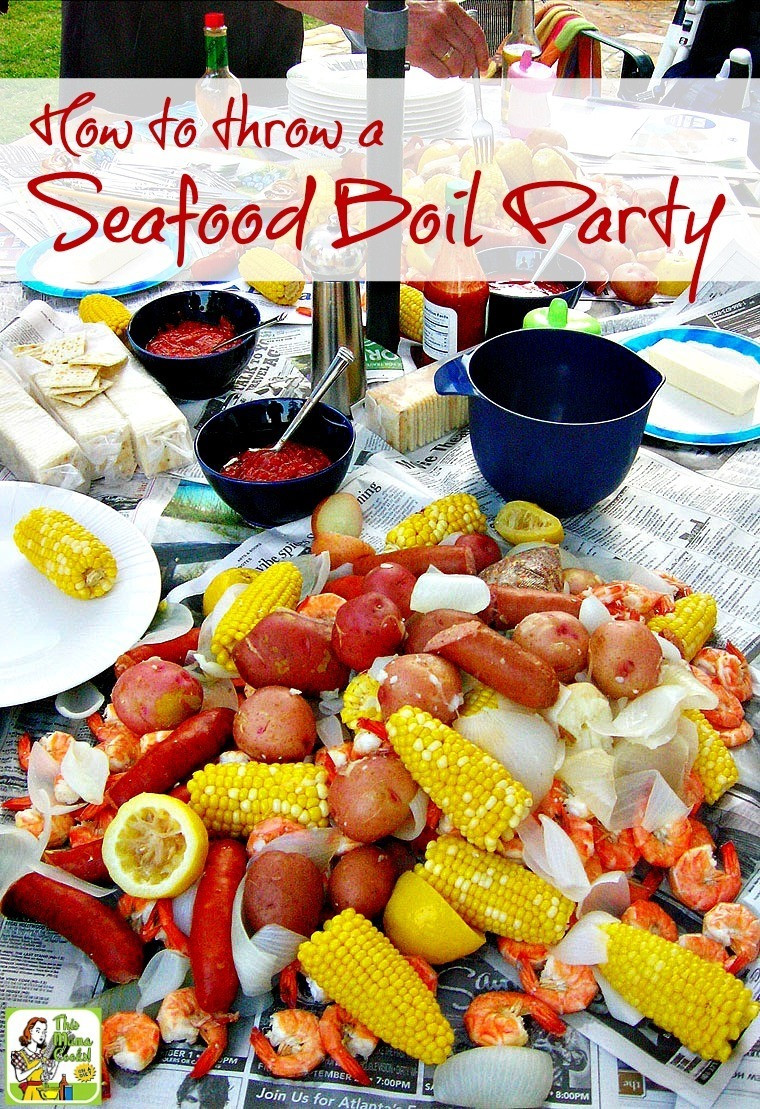 Seafood Party Ideas
 How to throw a Seafood Boil Party