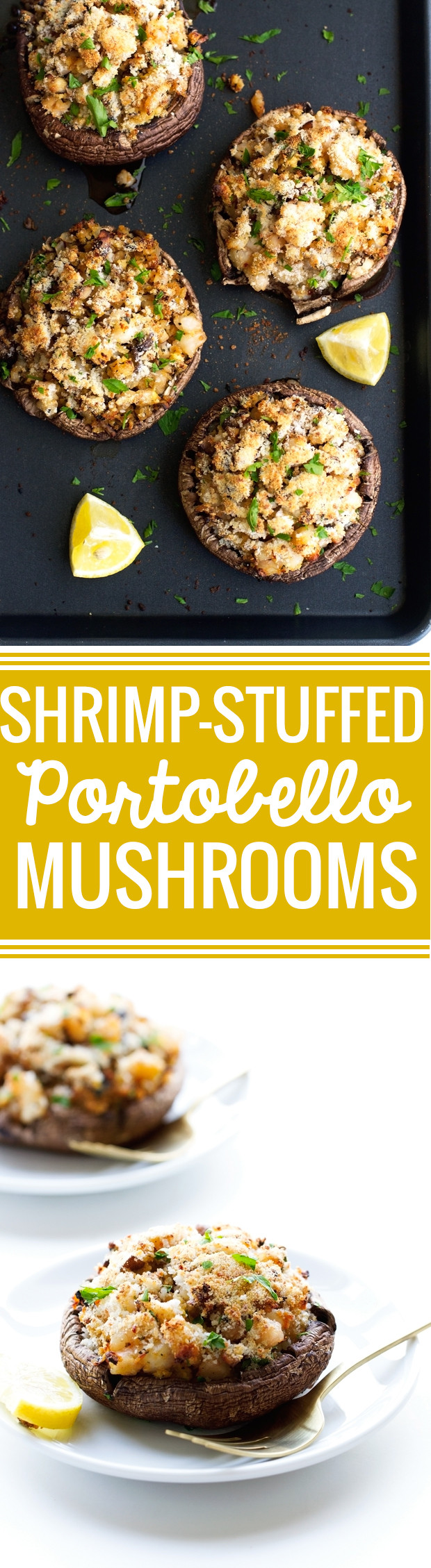 Seafood Stuffed Portobello Mushroom Recipes
 Shrimp Stuffed Portobello Mushrooms Recipe