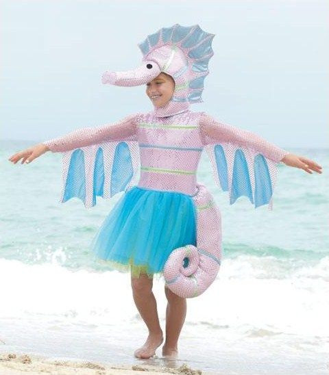 Seahorse Costume DIY
 Seahorse fairy costume Costumes Pinterest
