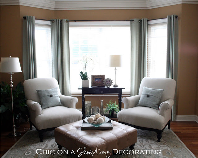 Seating For Small Living Room
 Chic on a Shoestring Decorating Grand Piano Living Room
