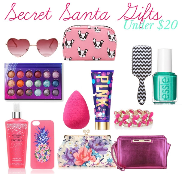 Secret Santa Gift Ideas For Girls
 Teen Christmas Gifts