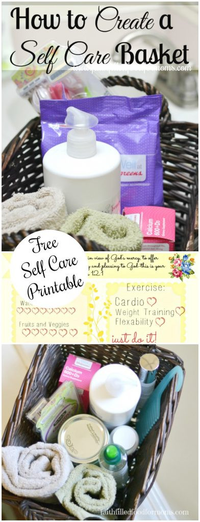 Self Care Gift Basket Ideas
 How to Create a Self Care Basket for Womens Health