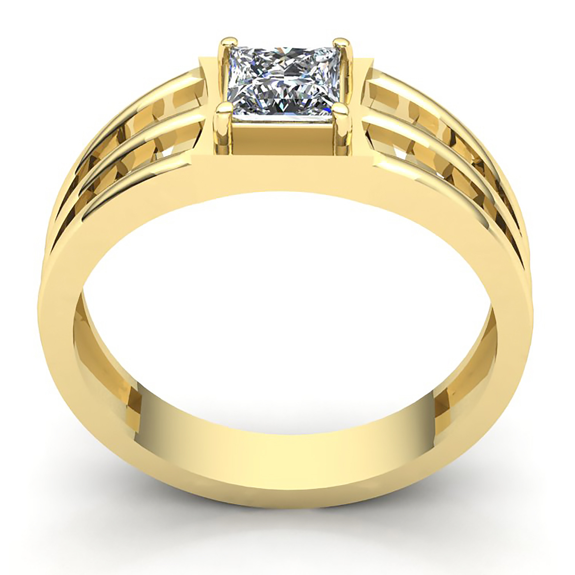 Selling Wedding Rings
 0 5ctw Princess Cut Diamond Mens Classic Solitaire Wedding