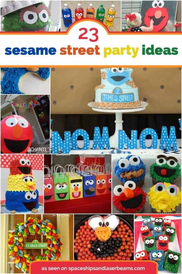 Sesame Street Centerpieces Birthday Party
 23 Sensational Sesame Street Party Ideas Spaceships and