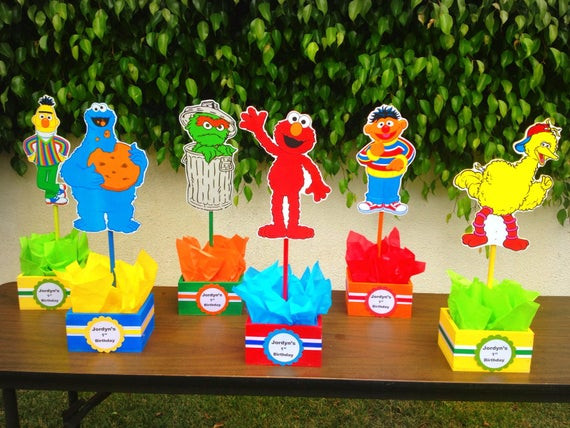 Sesame Street Centerpieces Birthday Party
 Etsy Your place to and sell all things handmade