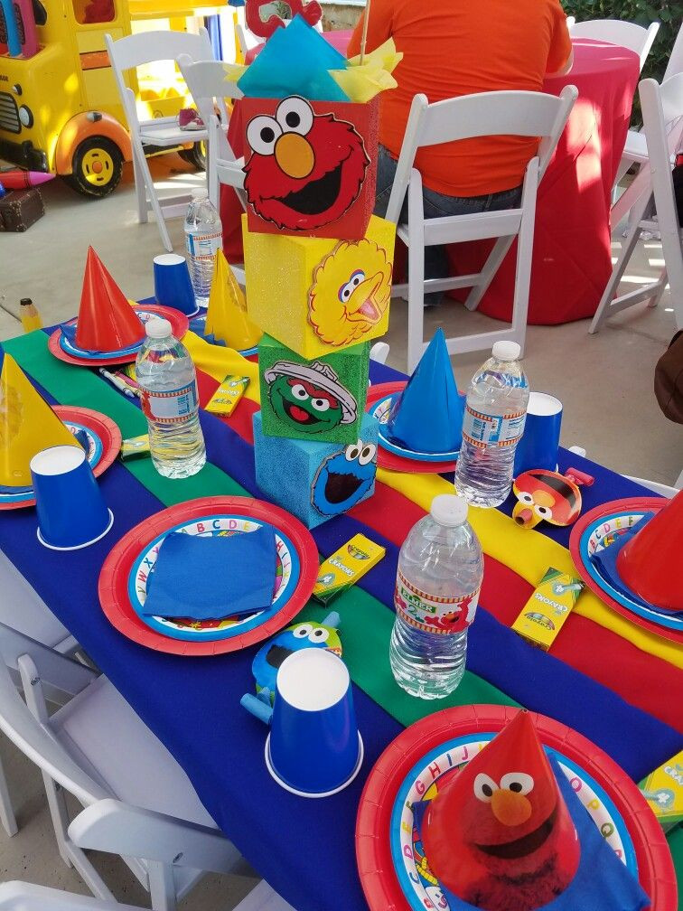 Sesame Street Centerpieces Birthday Party
 Sesame street centerpieces … in 2019