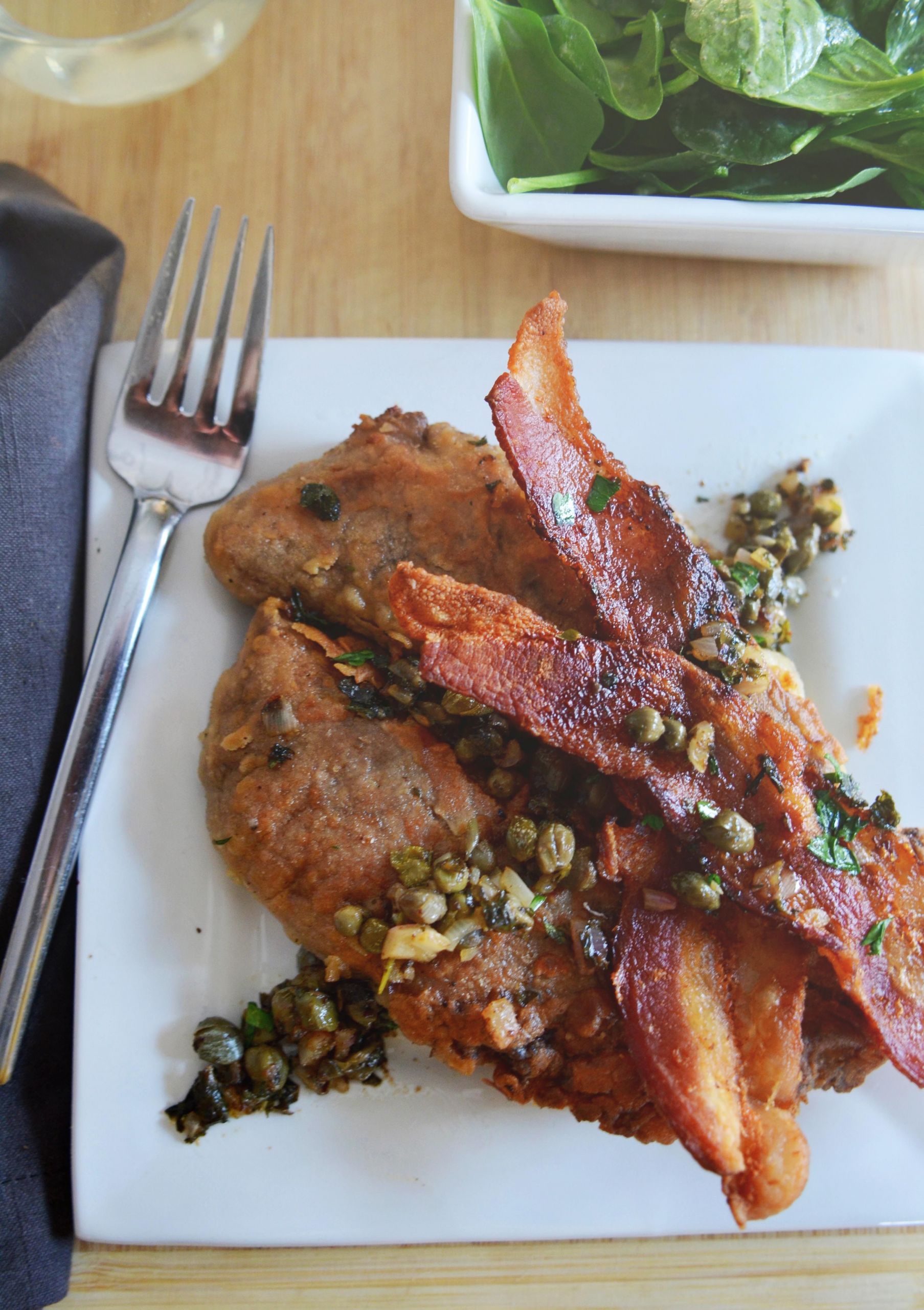 Shad Fish Recipes
 Shad Roe with Bacon & Capers Recipe