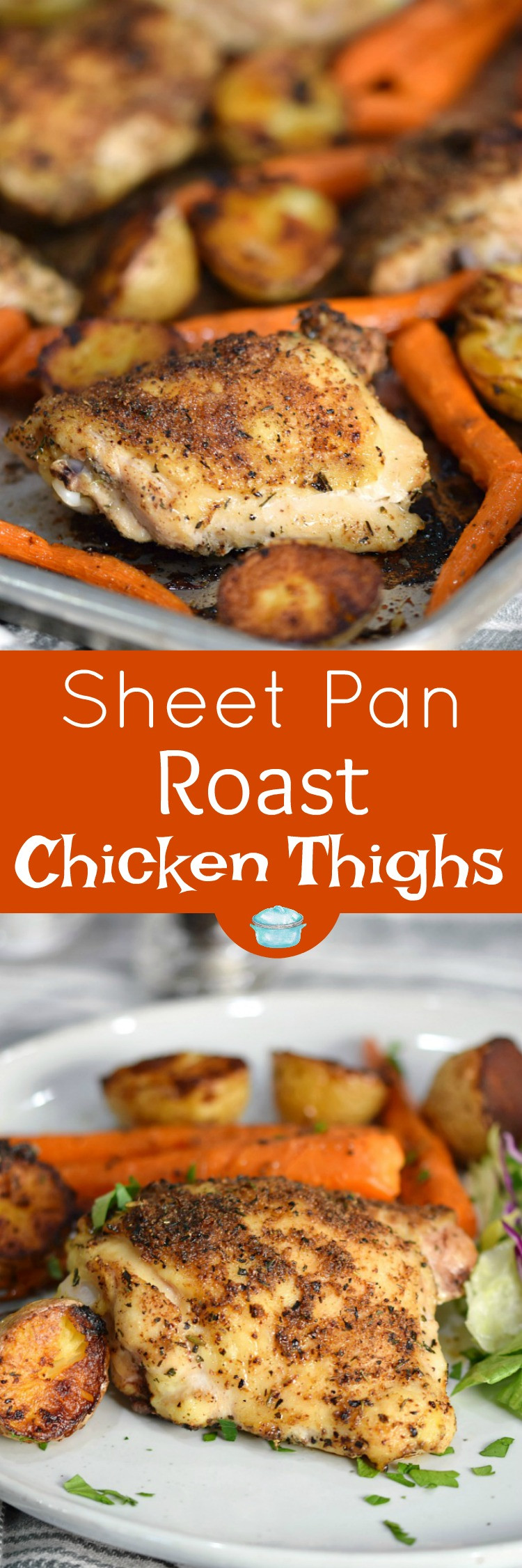 Sheet Pan Dinners Chicken Thighs
 Sheet Pan Roast Chicken Thighs Cooking With Curls