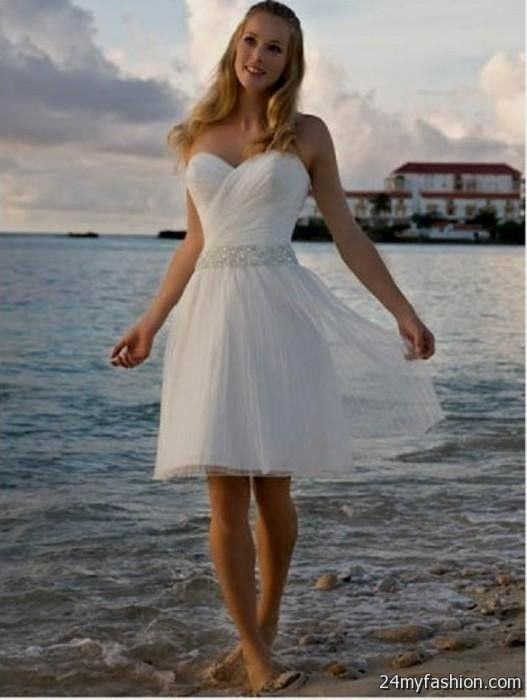 Short Beach Wedding Dresses
 short beach wedding dresses 2016 2017