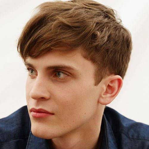 Short Boy Hairstyle
 10 Popular Boys Haircuts with Bangs