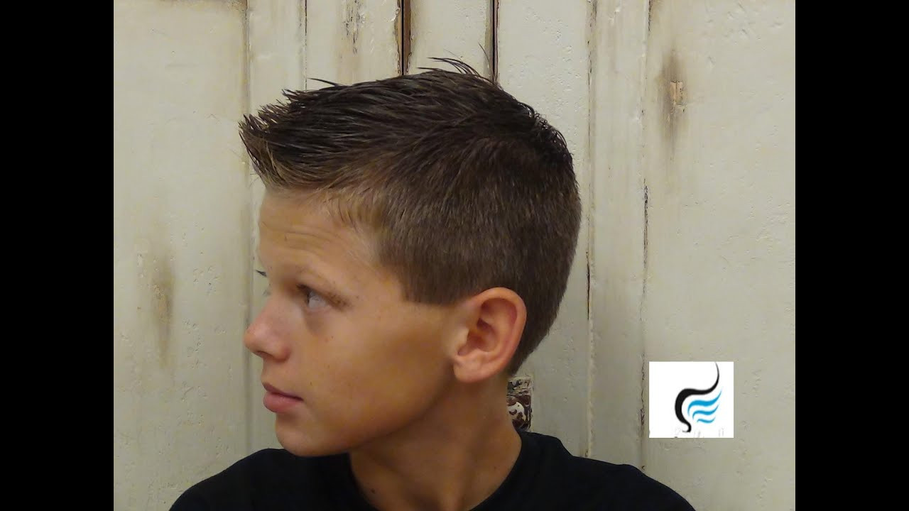Short Boy Hairstyle
 Trendy Guys Side Faux Hawk For Short Hairstyles For Boys