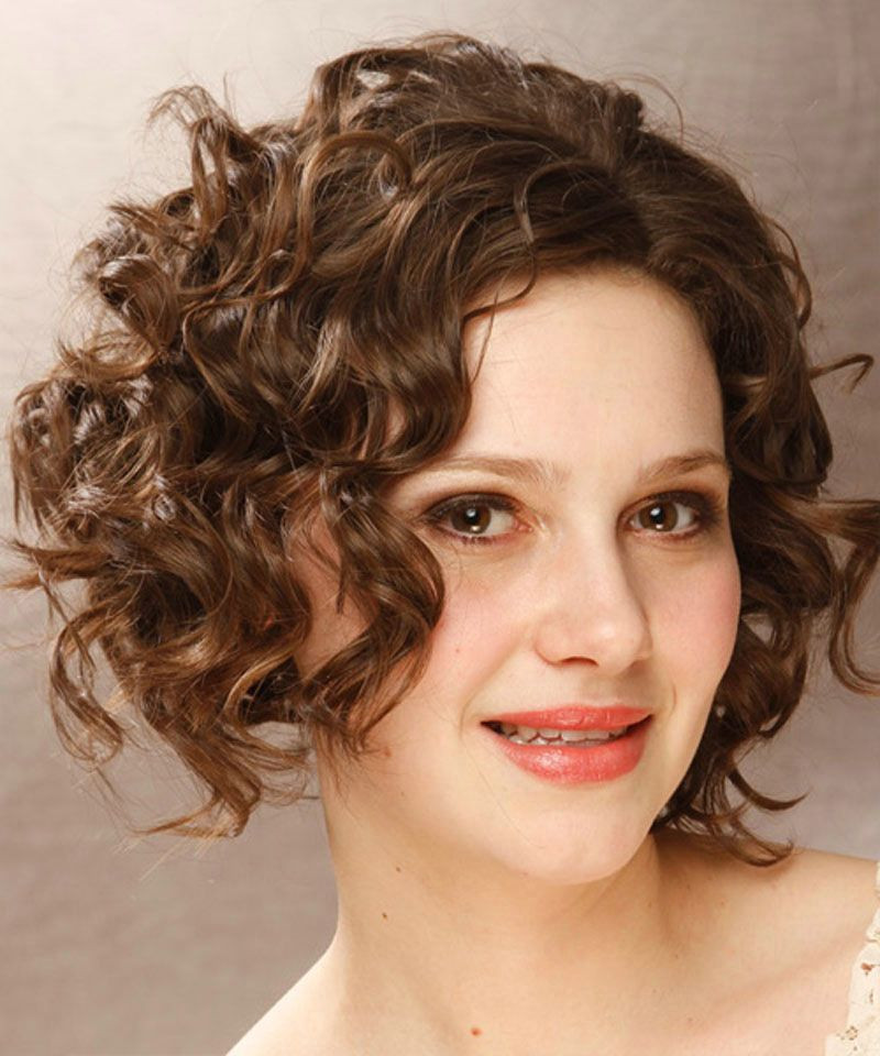Short Curly Hairstyles For Round Faces
 Short Curly Hairstyles For Women